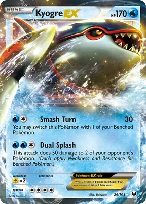 Kyogre-EX #26