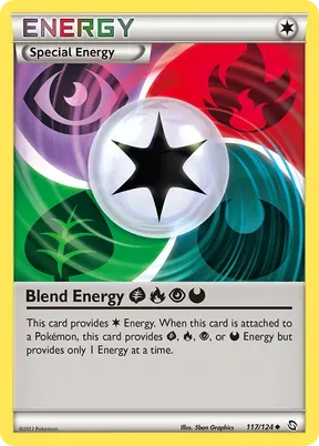 Blend Energy GrassFirePsychicDarkness #117