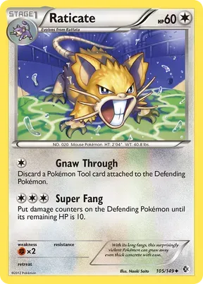 Raticate #105