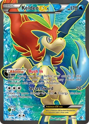 Keldeo-EX #142