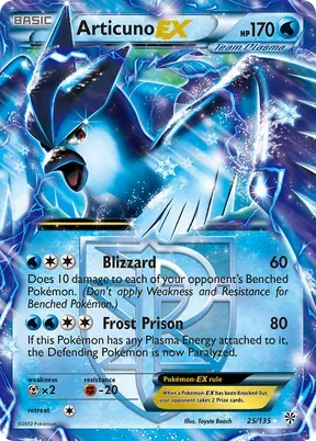 Articuno-EX #25