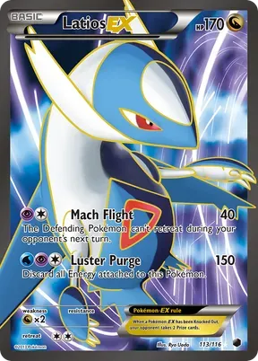 Latios-EX #113