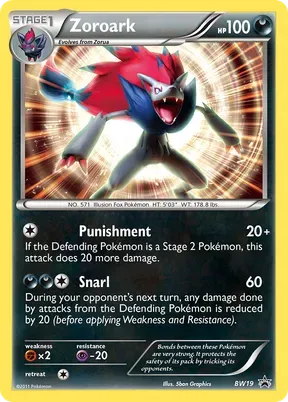 Zoroark #BW19
