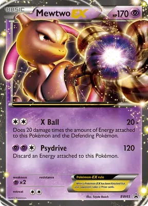 Mewtwo-EX #BW45