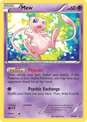 Mew #BW98