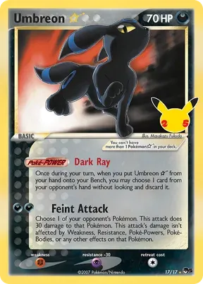 Umbreon ★ #17