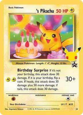 _____'s Pikachu #24