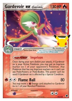 Gardevoir ex δ #93