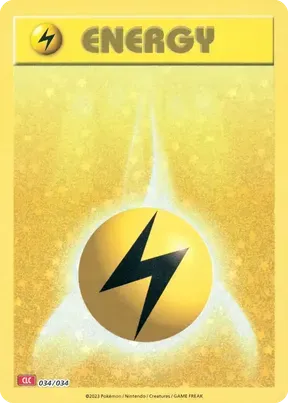 Basic Lightning Energy #34