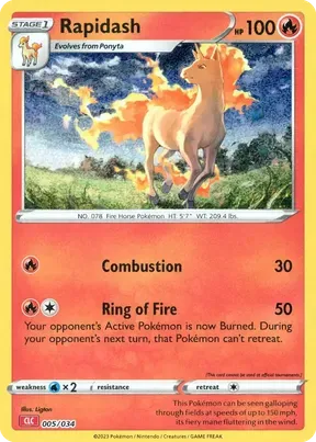 Rapidash #5