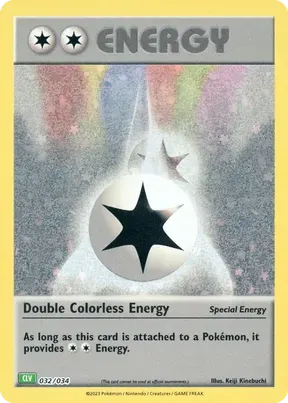 Double Colorless Energy #32