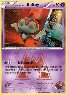 Team Magma's Baltoy #10