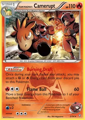 Team Magma's Camerupt #2