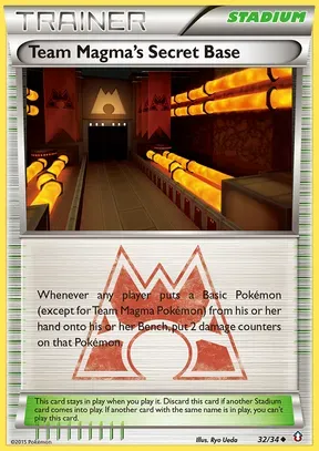 Team Magma's Secret Base #32