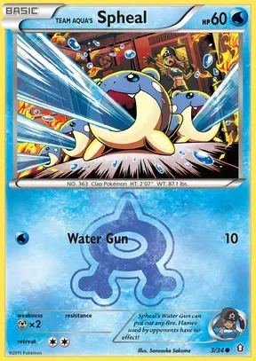 Team Aqua's Spheal #3