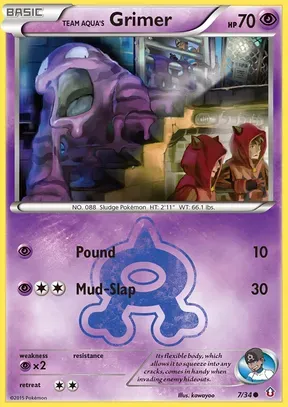 Team Aqua's Grimer #7