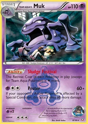 Team Aqua's Muk #8