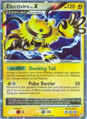 Electivire LV.X #121