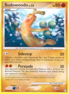 Sudowoodo #35
