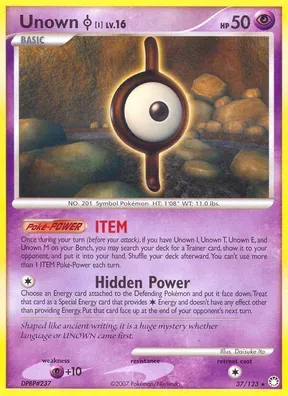 Unown [I] #37