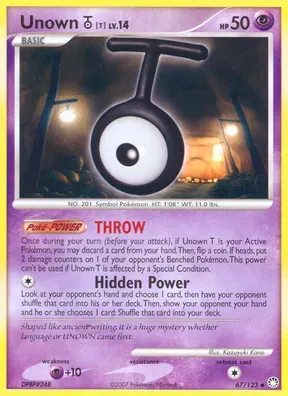 Unown [T] #67