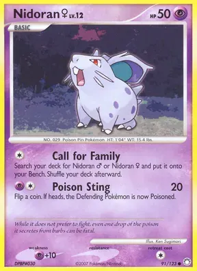 Nidoran ♀ #91