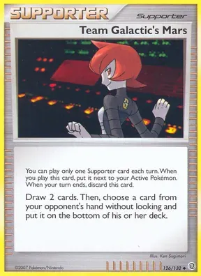 Team Galactic's Mars #126