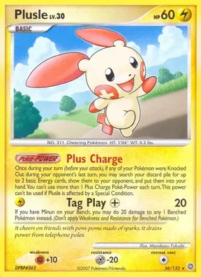 Plusle #36