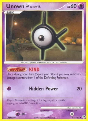 Unown [K] #68