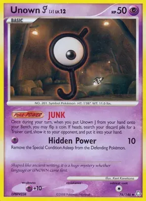 Unown [J] #76