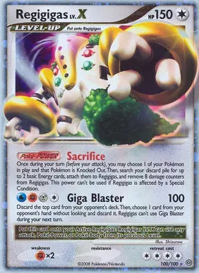 Regigigas LV.X #100