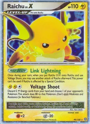 Raichu LV.X #99