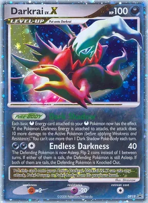 Darkrai LV.X #DP19