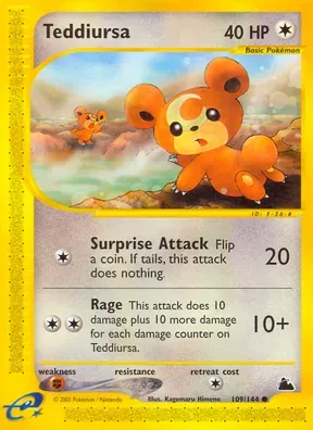 Teddiursa #109
