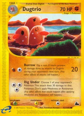 Dugtrio #52