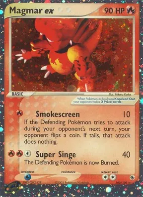 Magmar ex #100