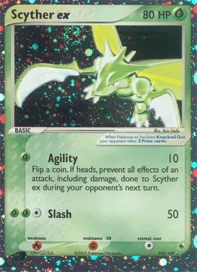 Scyther ex #102