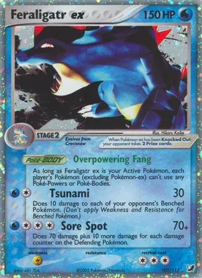 Feraligatr ex #103