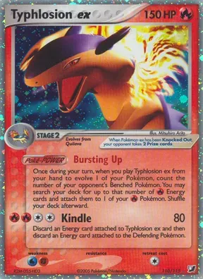Typhlosion ex #110