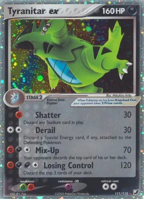 Tyranitar ex #111