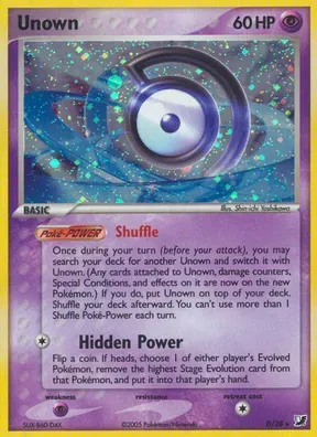 Unown #D