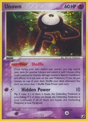 Unown #F
