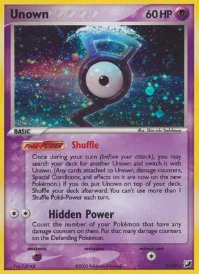 Unown #G