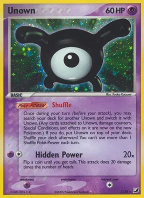 Unown #X