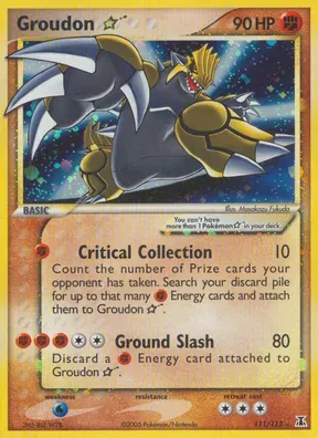 Groudon ★ #111