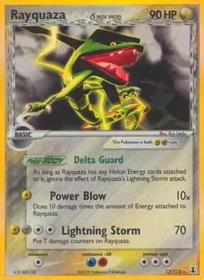 Rayquaza δ #13