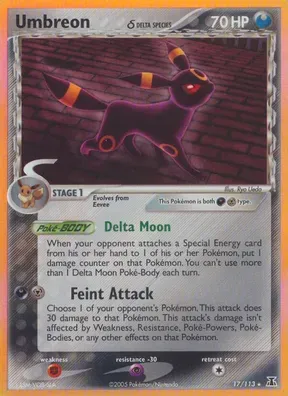 Umbreon δ #17