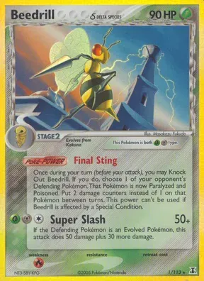 Beedrill δ #1