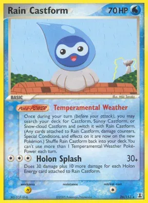 Rain Castform #26