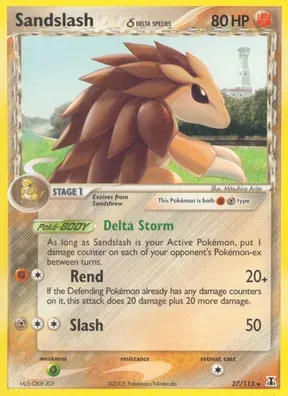 Sandslash δ #27